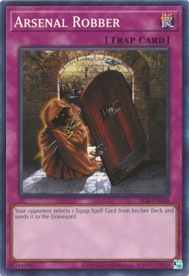 Arsenal Robber Dark Crisis (25th Anniversary Edition) Yu-Gi-Oh! card
