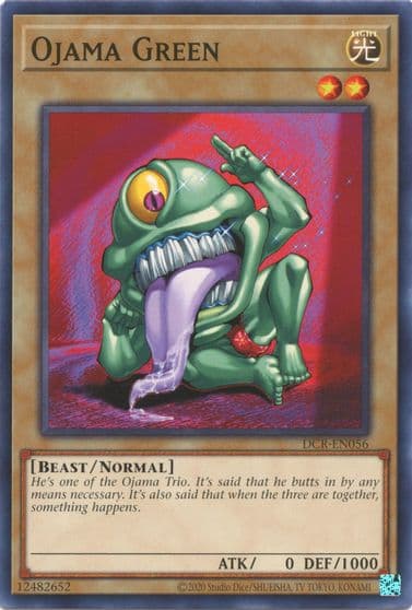 Ojama Green Dark Crisis (25th Anniversary Edition) Yu-Gi-Oh! card
