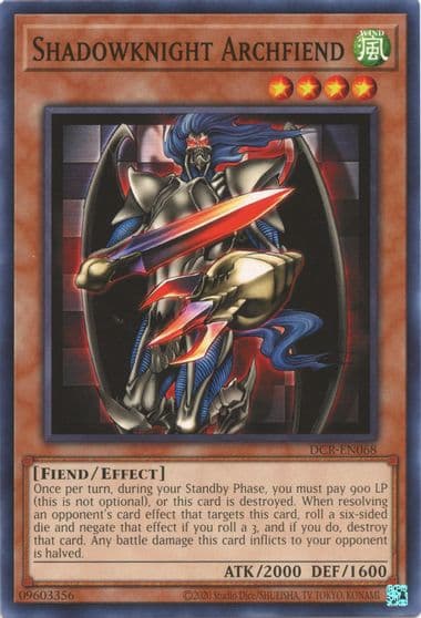 Shadowknight Archfiend Dark Crisis (25th Anniversary Edition) Yu-Gi-Oh! card