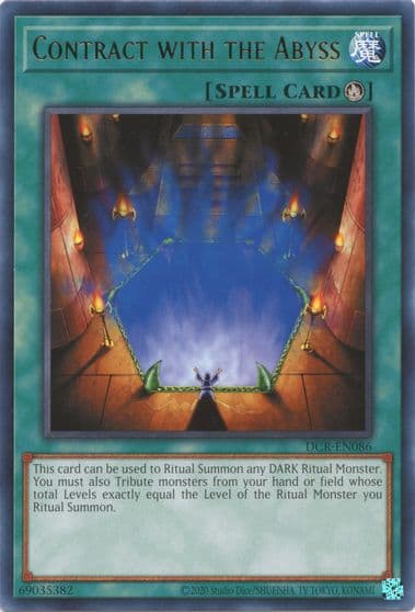 Contract with the Abyss Dark Crisis (25th Anniversary Edition) Yu-Gi-Oh! card