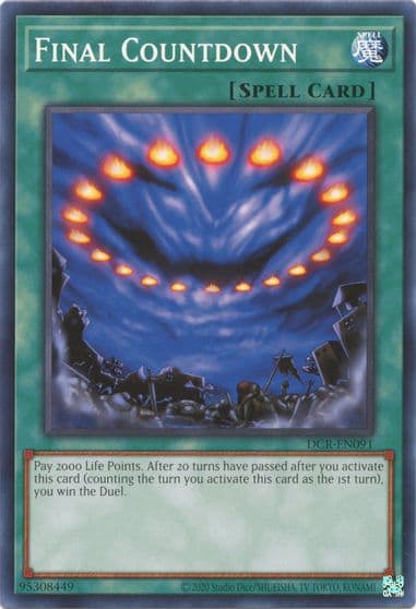 Final Countdown Dark Crisis (25th Anniversary Edition) Yu-Gi-Oh! card