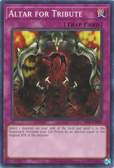 Altar for Tribute Dark Crisis (25th Anniversary Edition) Yu-Gi-Oh! card