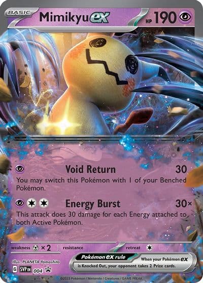 Mimikyu ex - 004 SV: Scarlet & Violet Promo Cards Pokemon card