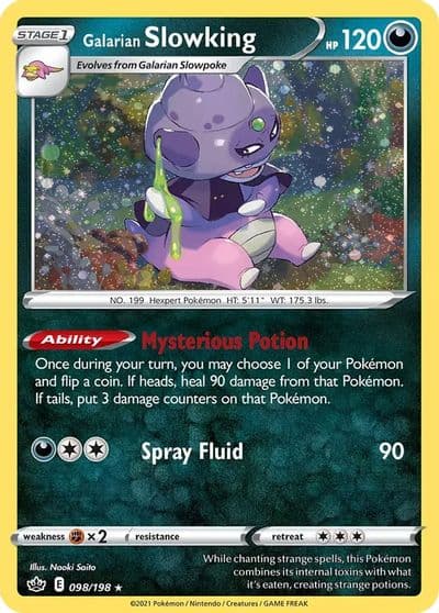 Galarian Slowking (Cosmos Holo) Miscellaneous Cards & Products Pokemon card