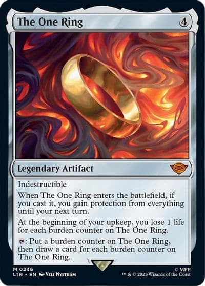 The One Ring Universes Beyond: The Lord of the Rings: Tales of Middle-earth Magic card