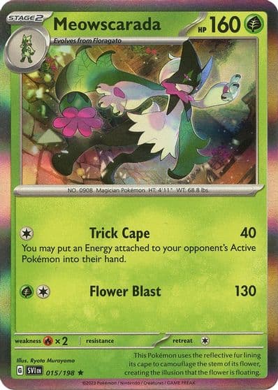 Meowscarada SV01: Scarlet & Violet Base Set Pokemon card