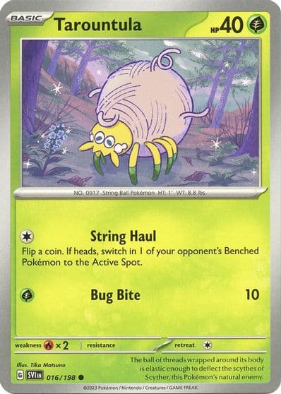 Tarountula SV01: Scarlet & Violet Base Set Pokemon card
