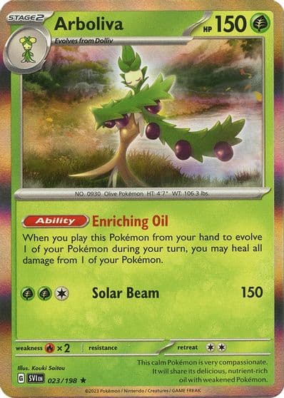 Arboliva SV01: Scarlet & Violet Base Set Pokemon card