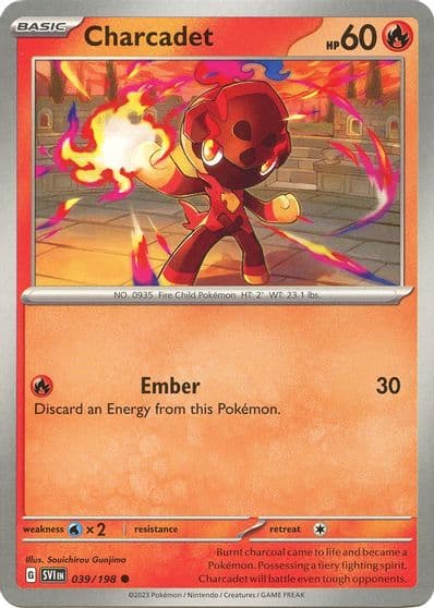 Charcadet SV01: Scarlet & Violet Base Set Pokemon card