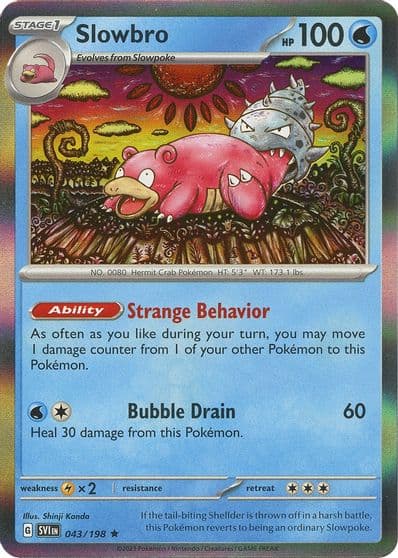 Slowbro SV01: Scarlet & Violet Base Set Pokemon card
