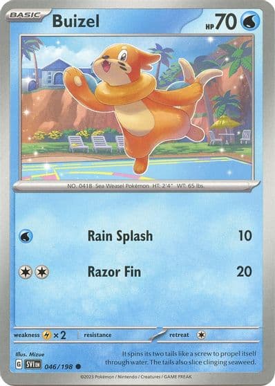Buizel SV01: Scarlet & Violet Base Set Pokemon card