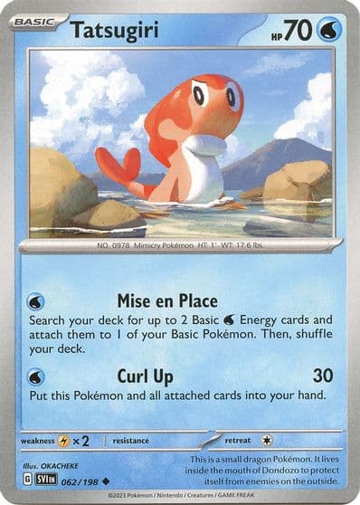 Tatsugiri SV01: Scarlet & Violet Base Set Pokemon card