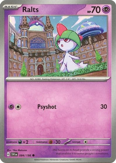 Ralts SV01: Scarlet & Violet Base Set Pokemon card