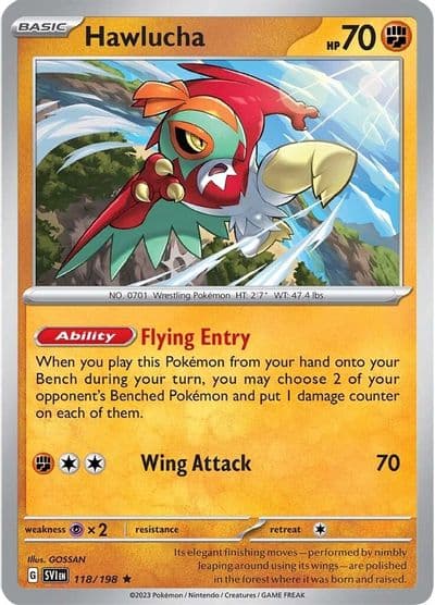 Hawlucha SV01: Scarlet & Violet Base Set Pokemon card