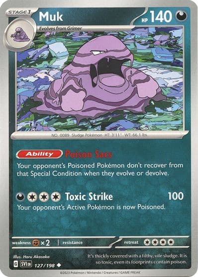 Muk SV01: Scarlet & Violet Base Set Pokemon card