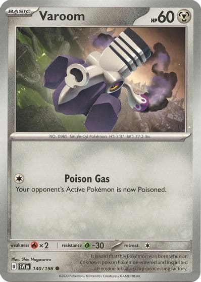 Varoom SV01: Scarlet & Violet Base Set Pokemon card