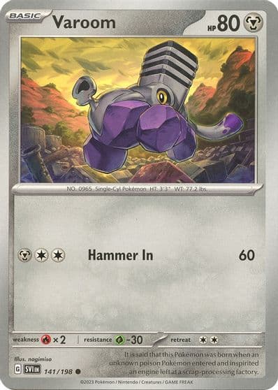 Varoom SV01: Scarlet & Violet Base Set Pokemon card