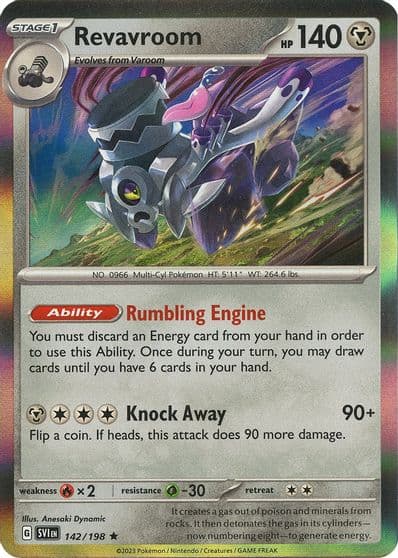 Revavroom SV01: Scarlet & Violet Base Set Pokemon card