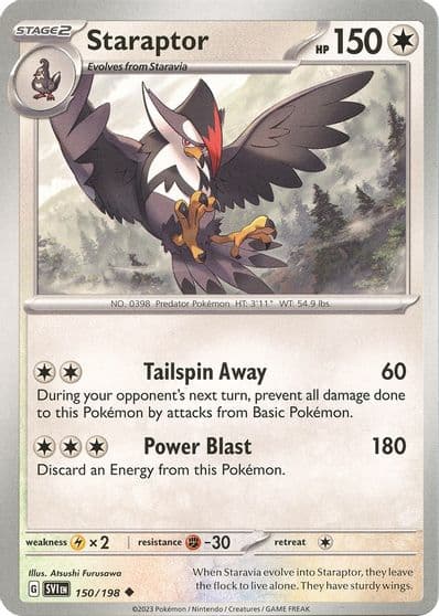 Staraptor SV01: Scarlet & Violet Base Set Pokemon card