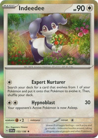 Indeedee SV01: Scarlet & Violet Base Set Pokemon card