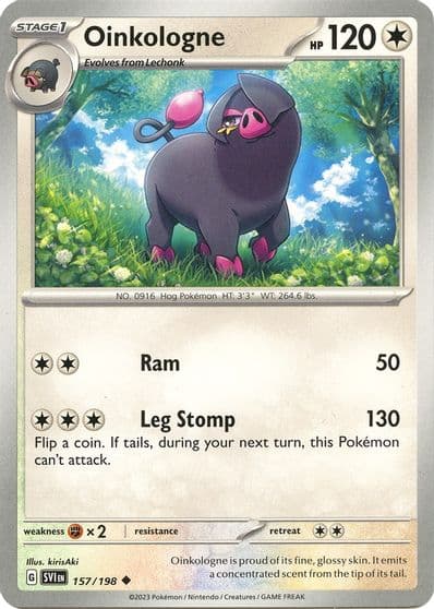 Oinkologne SV01: Scarlet & Violet Base Set Pokemon card