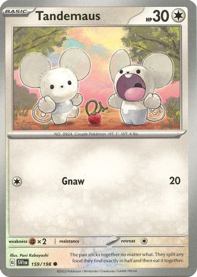 Tandemaus SV01: Scarlet & Violet Base Set Pokemon card