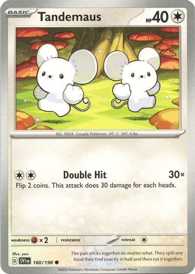 Tandemaus SV01: Scarlet & Violet Base Set Pokemon card