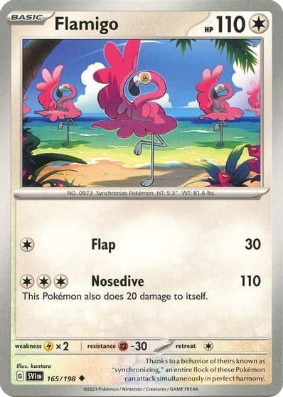 Flamigo SV01: Scarlet & Violet Base Set Pokemon card
