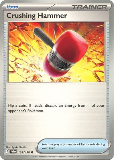 Crushing Hammer SV01: Scarlet & Violet Base Set Pokemon card