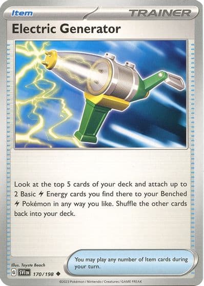 Electric Generator SV01: Scarlet & Violet Base Set Pokemon card