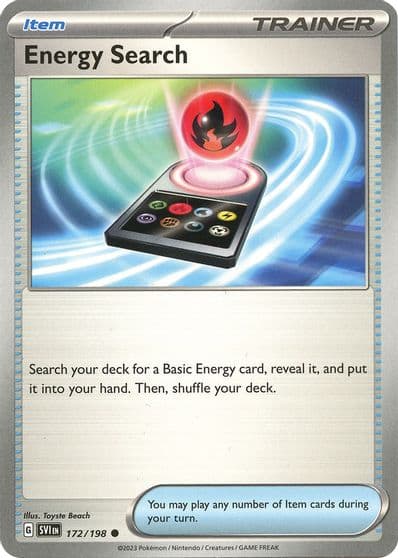 Energy Search SV01: Scarlet & Violet Base Set Pokemon card