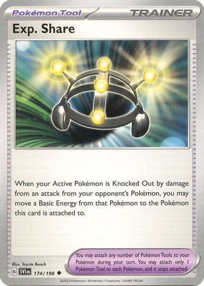 Exp. Share SV01: Scarlet & Violet Base Set Pokemon card