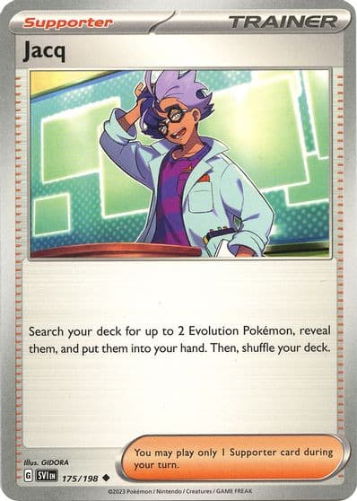 Jacq SV01: Scarlet & Violet Base Set Pokemon card