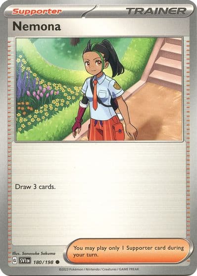 Nemona SV01: Scarlet & Violet Base Set Pokemon card