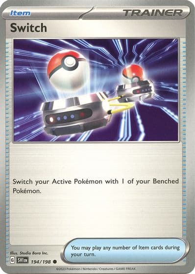 Switch SV01: Scarlet & Violet Base Set Pokemon card