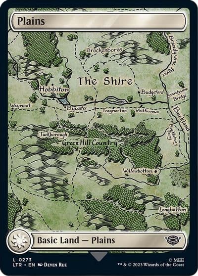 Plains 0273 Universes Beyond: The Lord of the Rings: Tales of Middle-earth Magic card