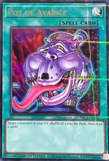 Pot of Avarice The Pot Collection Yu-Gi-Oh! card