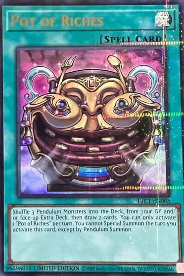 Pot of Riches The Pot Collection Yu-Gi-Oh! card