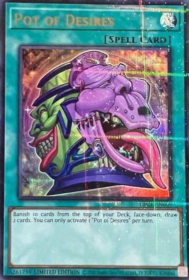Pot of Desires The Pot Collection Yu-Gi-Oh! card