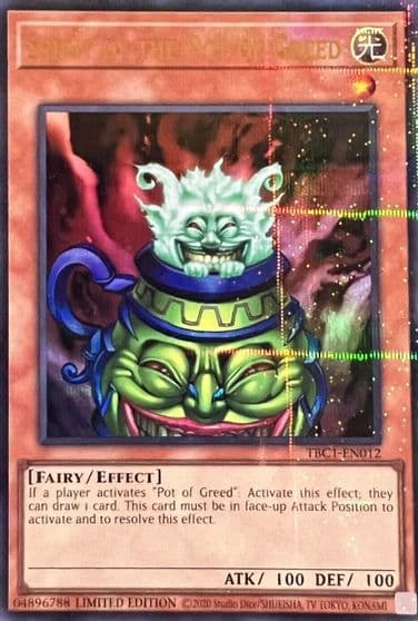 Spirit of the Pot of Greed The Pot Collection Yu-Gi-Oh! card