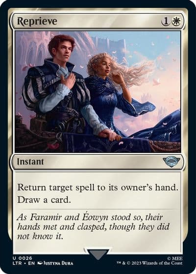 Reprieve Universes Beyond: The Lord of the Rings: Tales of Middle-earth Magic card