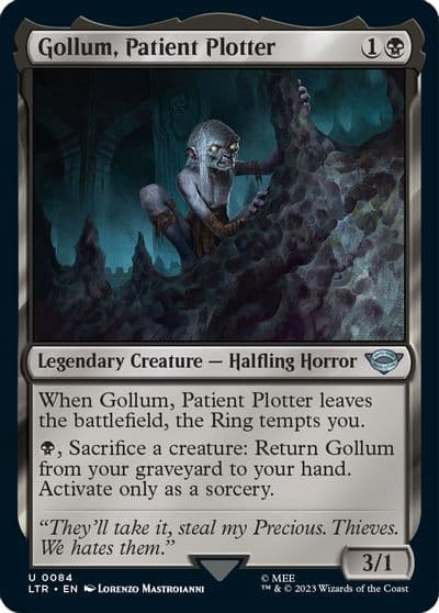 Gollum Patient Plotter Universes Beyond: The Lord of the Rings: Tales of Middle-earth Magic card