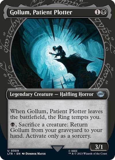 Gollum Patient Plotter Showcase Universes Beyond: The Lord of the Rings: Tales of Middle-earth Magic card
