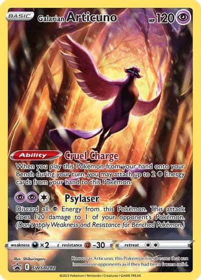 Galarian Articuno - SWSH282 SWSH: Sword & Shield Promo Cards Pokemon card
