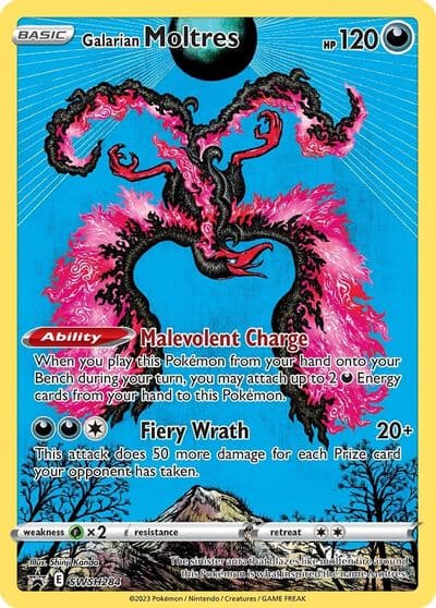 Galarian Moltres - SWSH284 SWSH: Sword & Shield Promo Cards Pokemon card