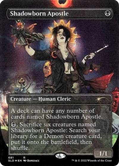 Shadowborn Apostle 681 Secret Lair Drop Series Magic card