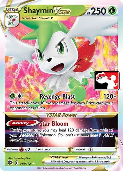 Shaymin VSTAR Prize Pack Series Cards Pokemon card