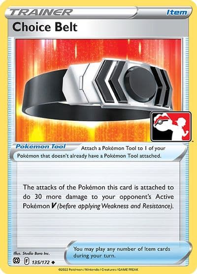 Choice Belt Prize Pack Series Cards Pokemon card