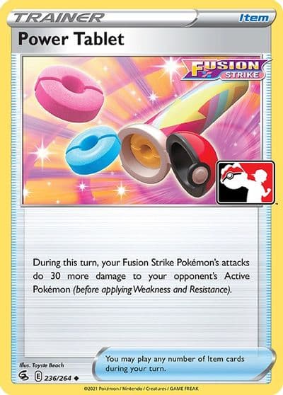 Power Tablet Prize Pack Series Cards Pokemon card