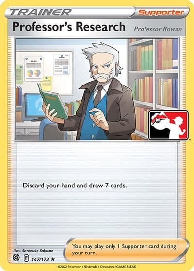 Professor's Research Prize Pack Series Cards Pokemon card